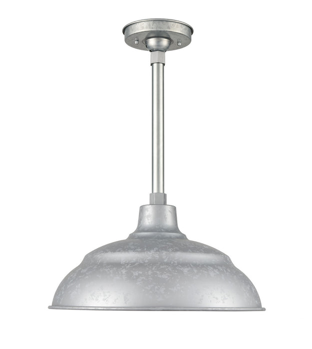 Millennium LEDRWHS17-PGA LED Warehouse Shade, Painted Galvanized