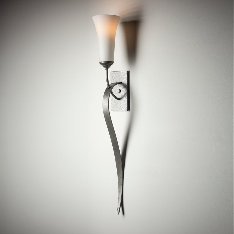 Hubbardton Forge 204526-SKT-20-GG0068 One Light Wall Sconce, Natural Iron