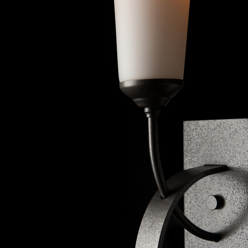 Hubbardton Forge 204526-SKT-20-GG0068 One Light Wall Sconce, Natural Iron