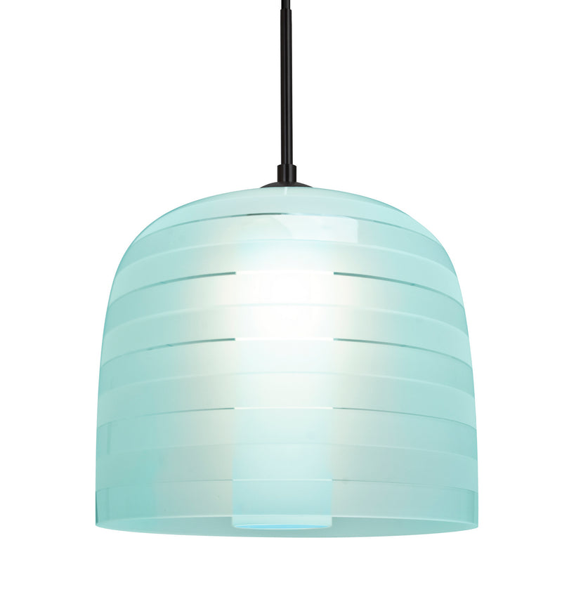 Besa 1JC-MITZI10CY-LED-BK LED Pendant, Black