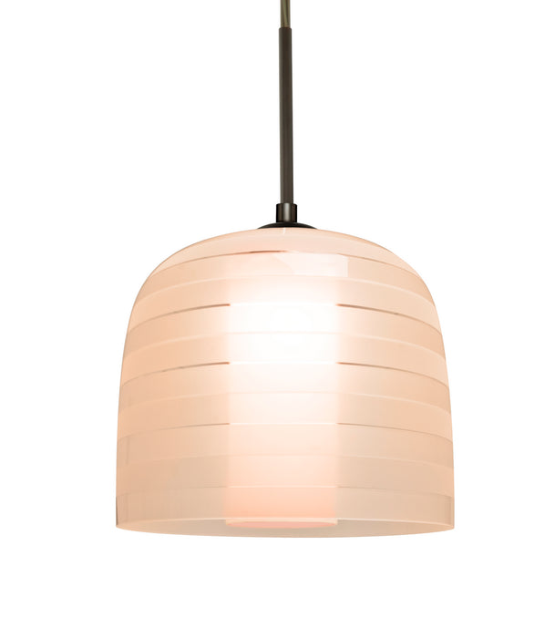 Besa 1JC-MITZI7SA-BR One Light Pendant, Bronze