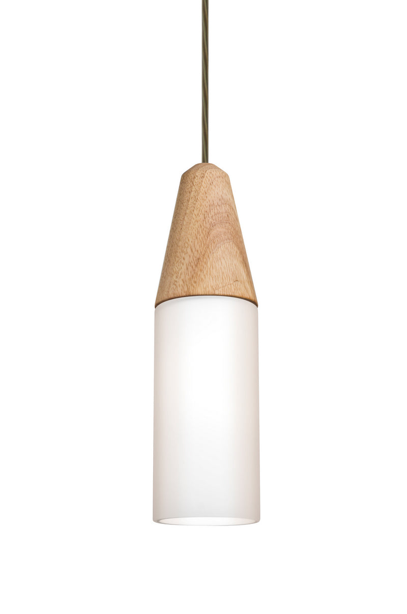 Besa 1JC-NININA-BR One Light Pendant, Bronze