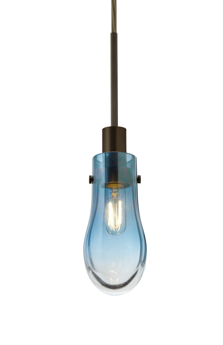 Besa 1JC-WISHBL-EDIL-BR One Light Pendant, Bronze