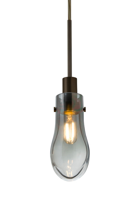 Besa 1JC-WISHSM-BR One Light Pendant, Bronze