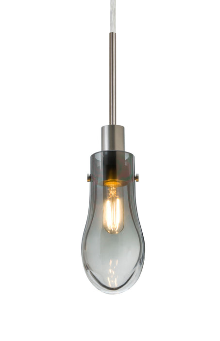 Besa 1JC-WISHSM-EDIL-SN One Light Pendant, Satin Nickel