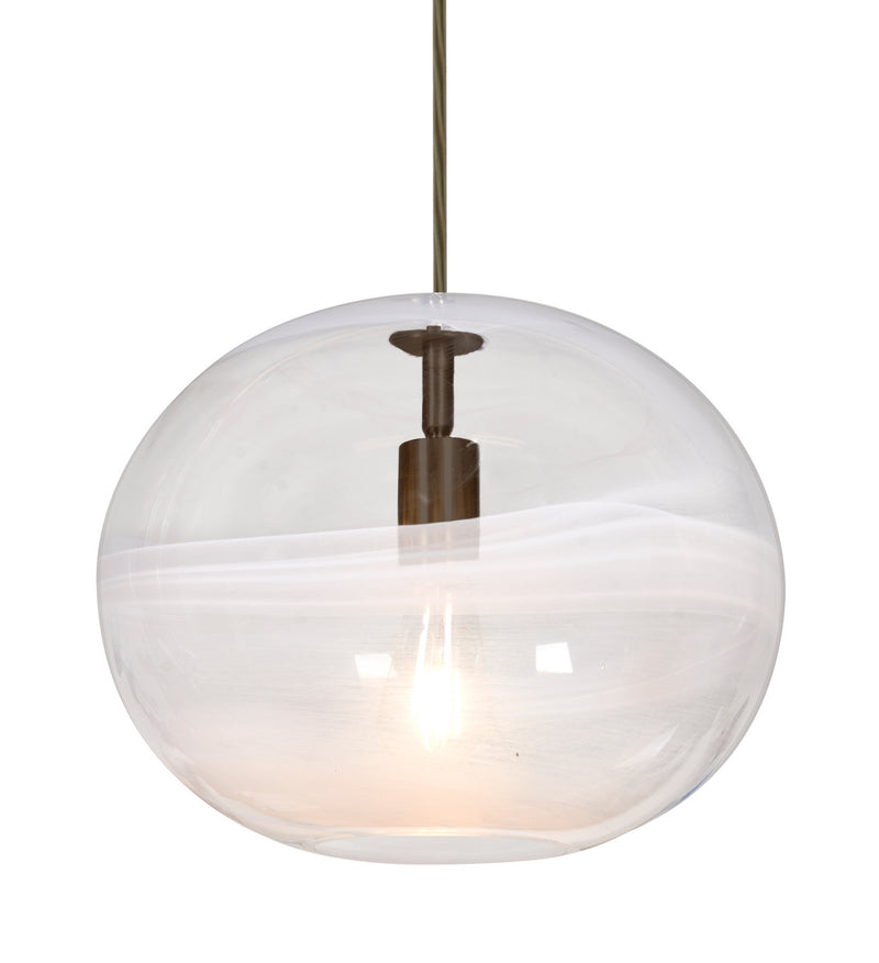Besa 1JT-GENOCL-EDIL-BR LED Pendant, Bronze