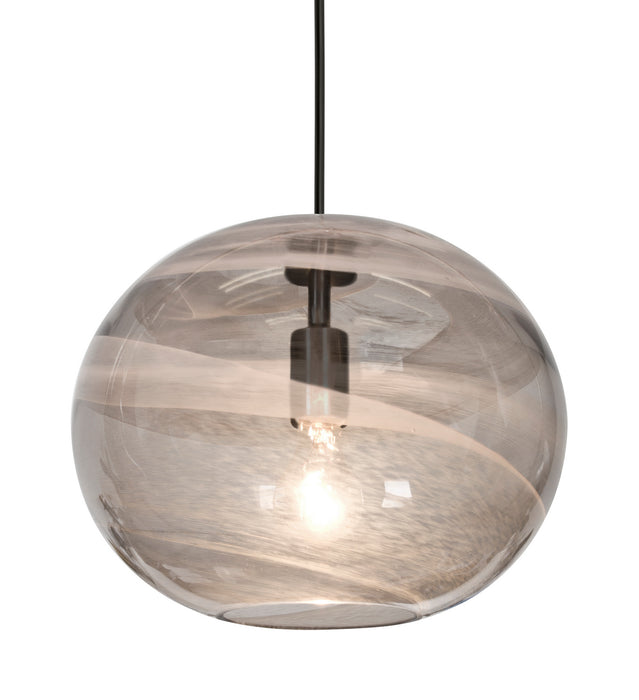 Besa 1JT-GENOSM-BK One Light Pendant, Black
