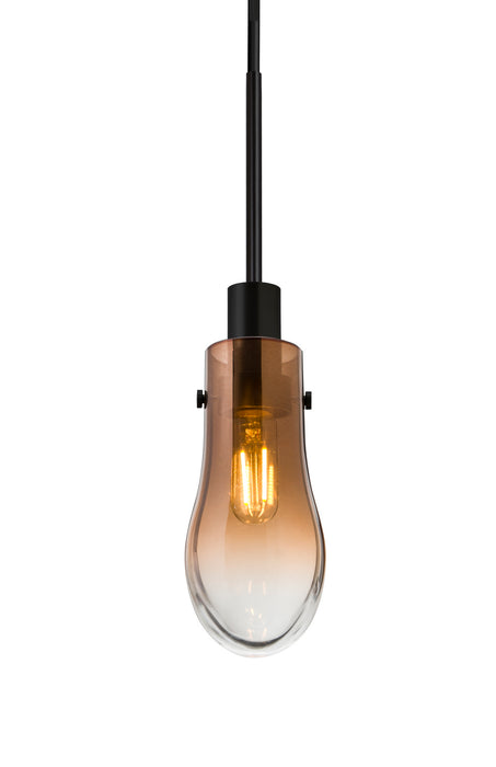 Besa 1JT-WISHAM-BK One Light Pendant, Black