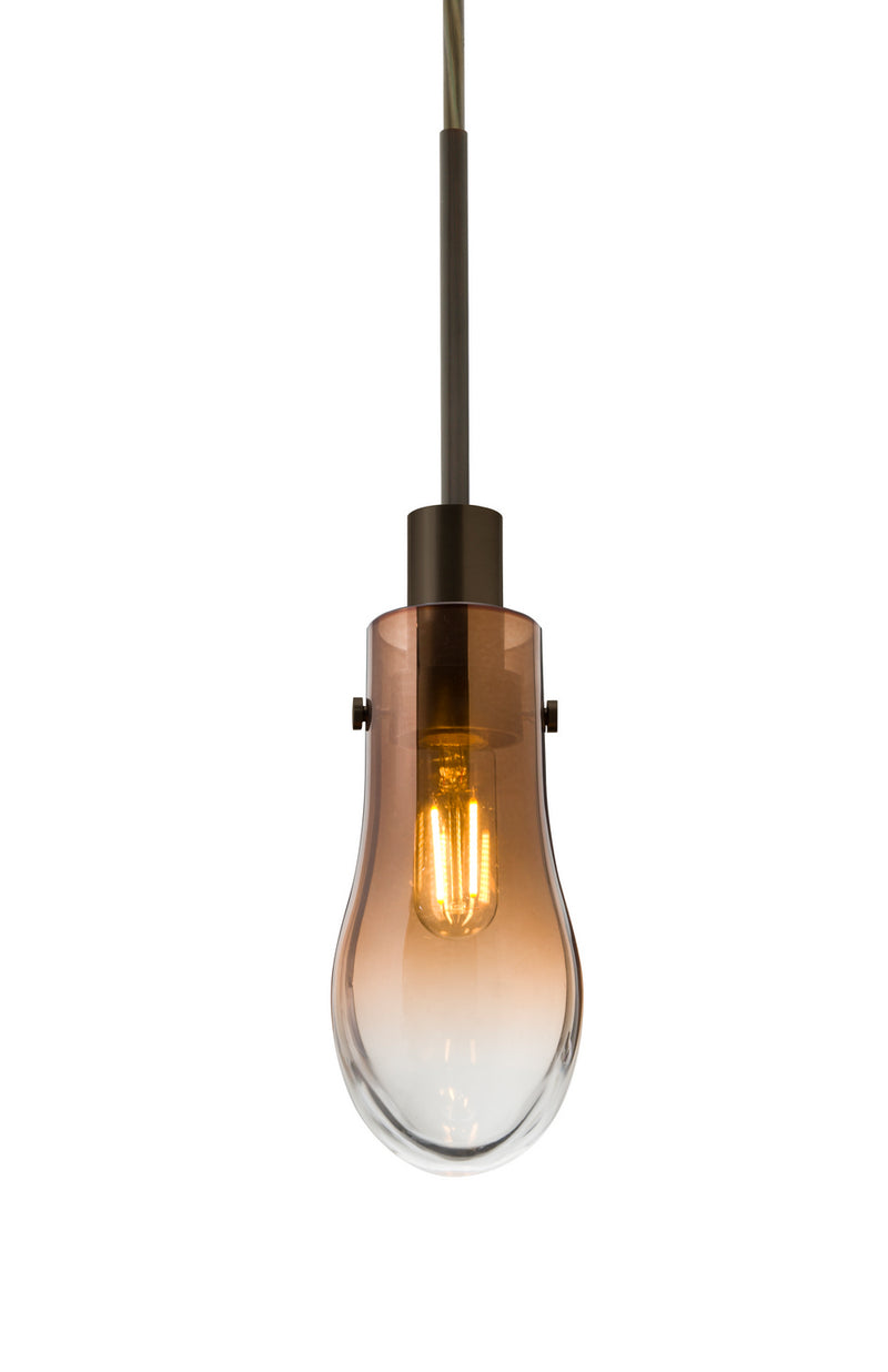 Besa 1JT-WISHAM-BR One Light Pendant, Bronze