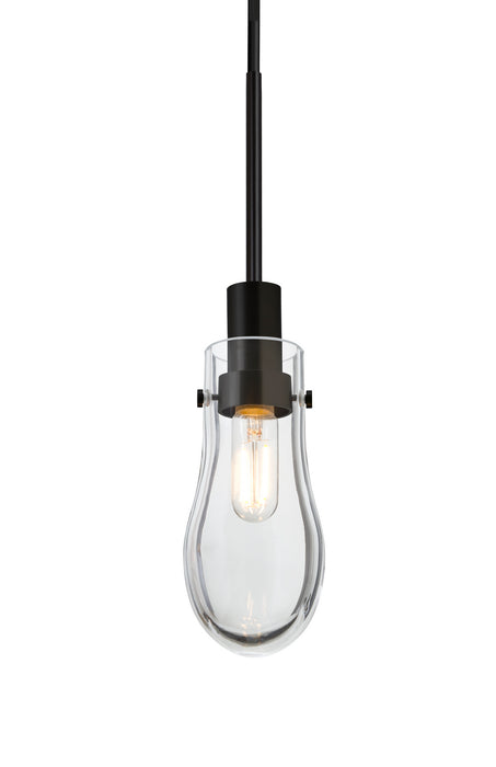 Besa 1JT-WISHCL-EDIL-BK One Light Pendant, Black