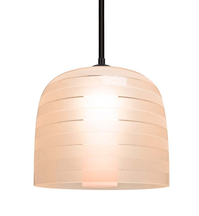 Besa 1TT-MITZI10SA-BK One Light Pendant, Black