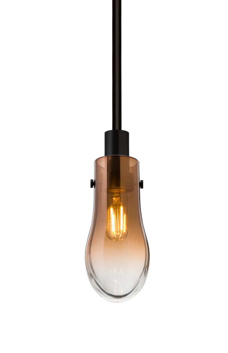 Besa 1TT-WISHAM-EDIL-BK One Light Pendant, Black