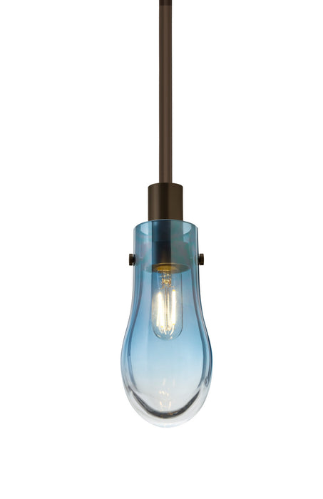 Besa 1TT-WISHBL-BR One Light Pendant, Bronze