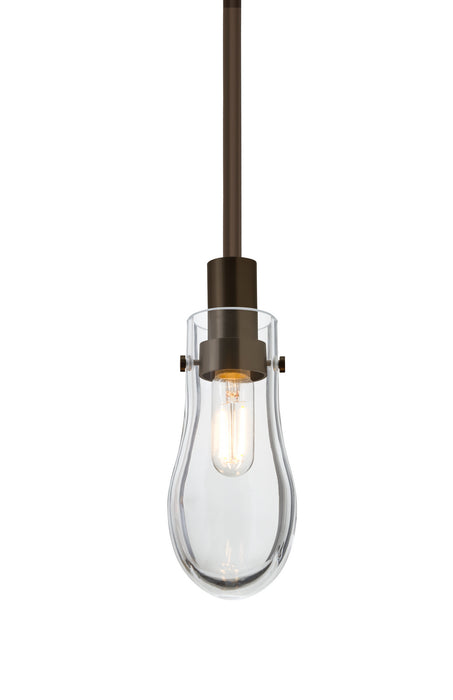 Besa 1TT-WISHCL-BR One Light Pendant, Bronze
