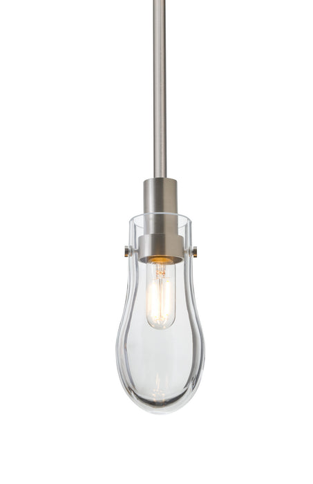 Besa 1TT-WISHCL-EDIL-SN One Light Pendant, Satin Nickel