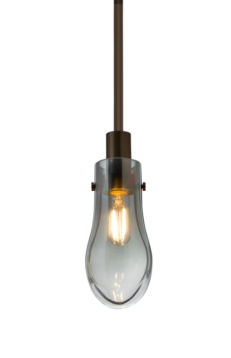 Besa 1TT-WISHSM-BR One Light Pendant, Bronze