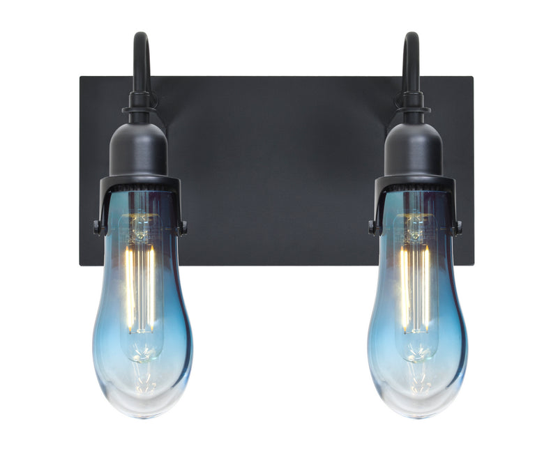 Besa 2WG-WISHBL-EDIL-BK Wall Sconce, Black