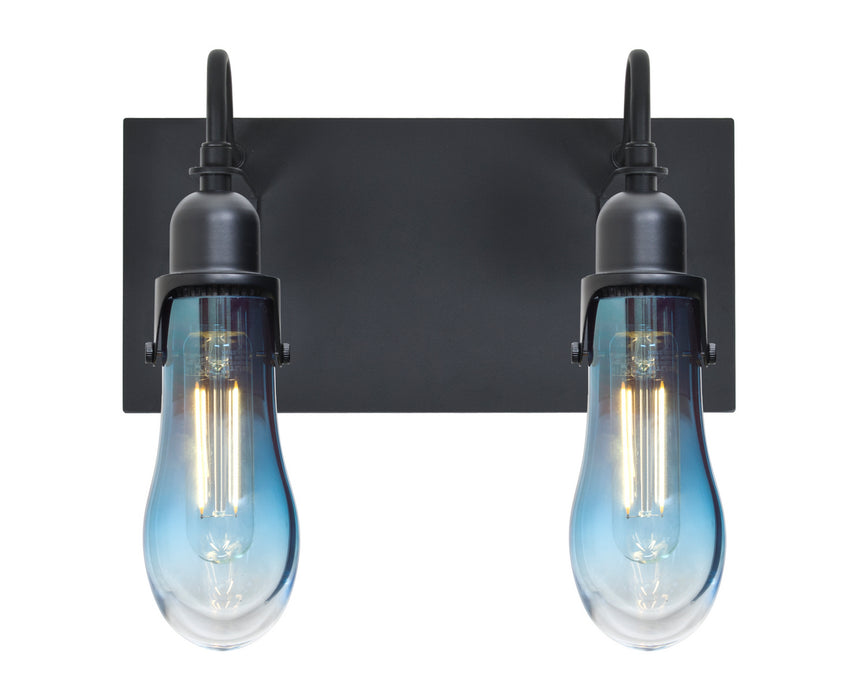 Besa 2WG-WISHBL-EDIL-BK Wall Sconce, Black