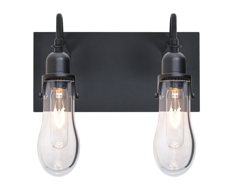 Besa 2WG-WISHCL-BK Wall Sconce, Black