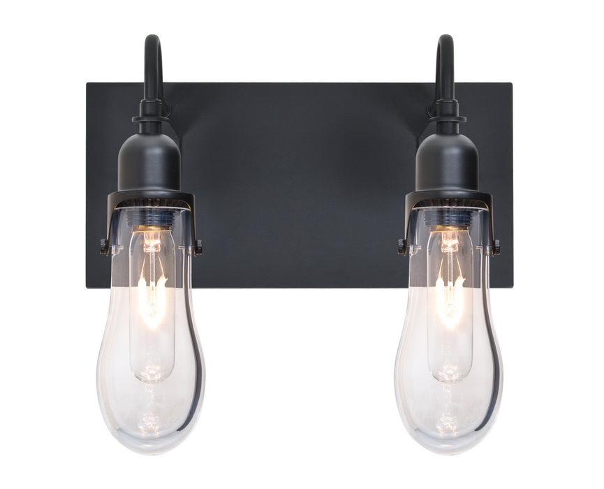 Besa 2WG-WISHCL-BK Wall Sconce, Black