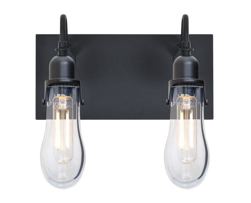 Besa 2WG-WISHCL-EDIL-BK Wall Sconce, Black