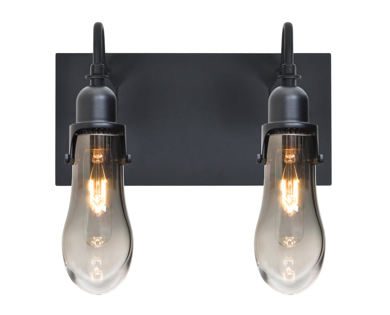 Besa 2WG-WISHSM-BK Wall Sconce, Black