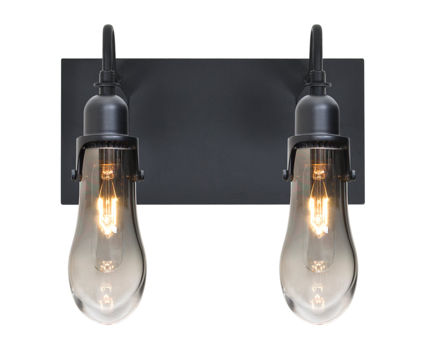 Besa 2WG-WISHSM-BK Wall Sconce, Black