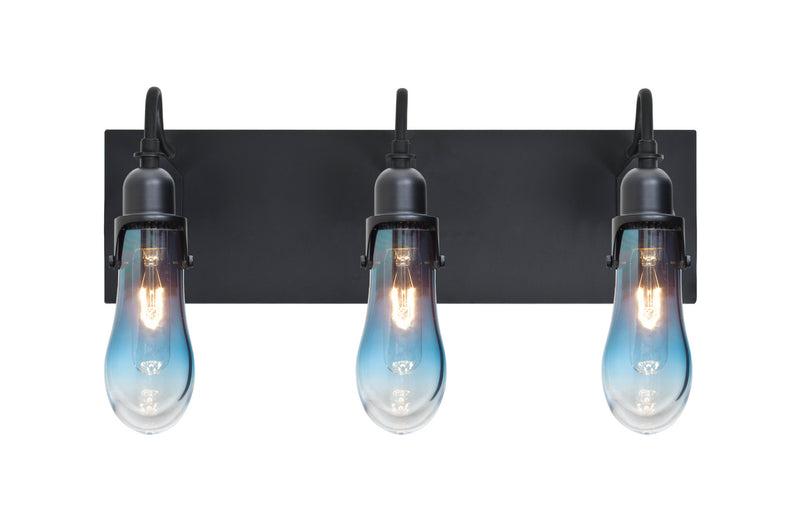 Besa 3WG-WISHBL-BK Wall Sconce, Black