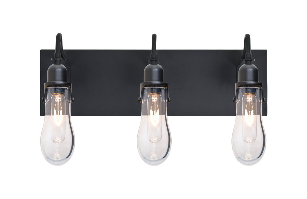 Besa 3WG-WISHCL-BK Wall Sconce, Black