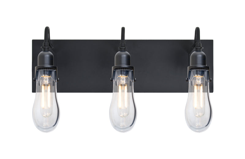 Besa 3WG-WISHCL-EDIL-BK Wall Sconce, Black