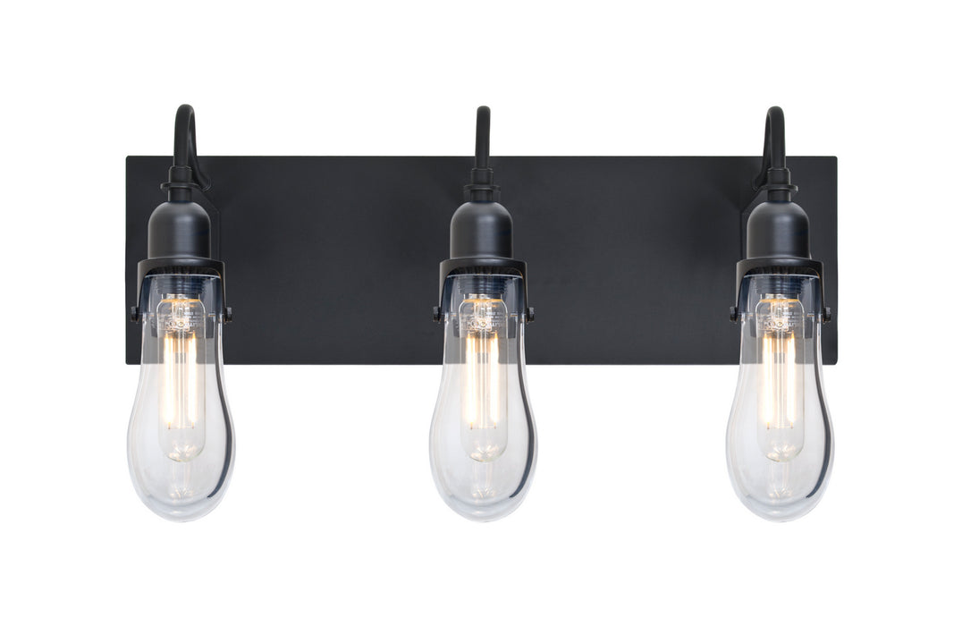 Besa 3WG-WISHCL-EDIL-BK Wall Sconce, Black
