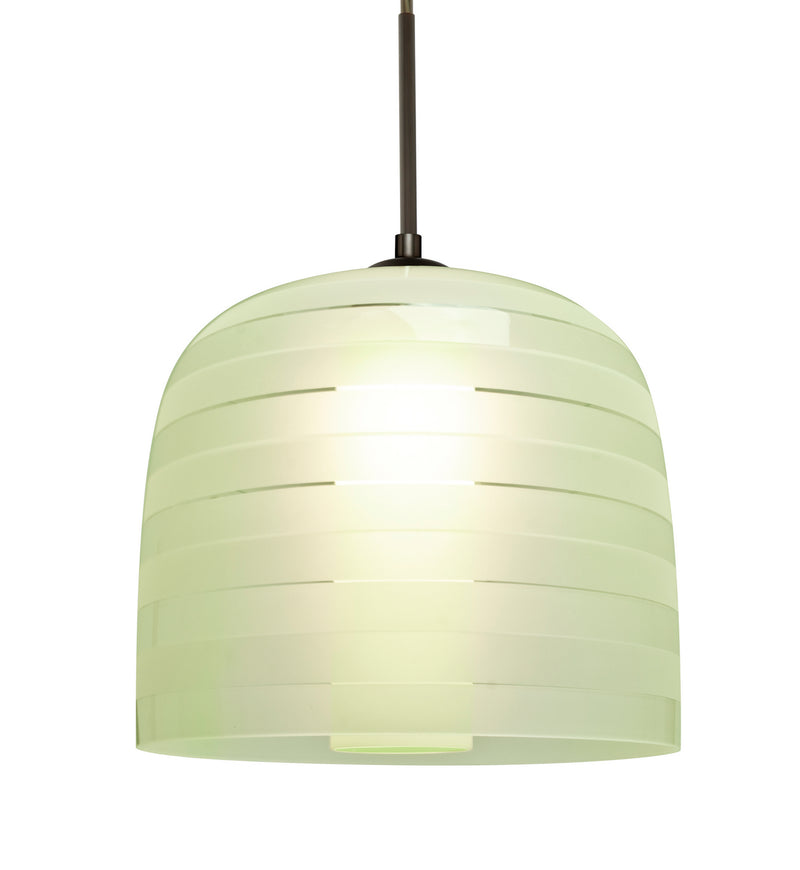 Besa J-MITZI10CR-BR Pendant, Bronze
