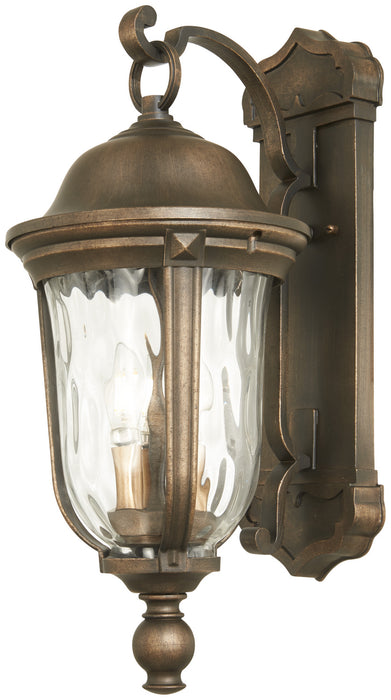 Minka-Lavery 73243-748 Three Light Outdoor Wall Mount, Tauira Bronze And Alder Silver