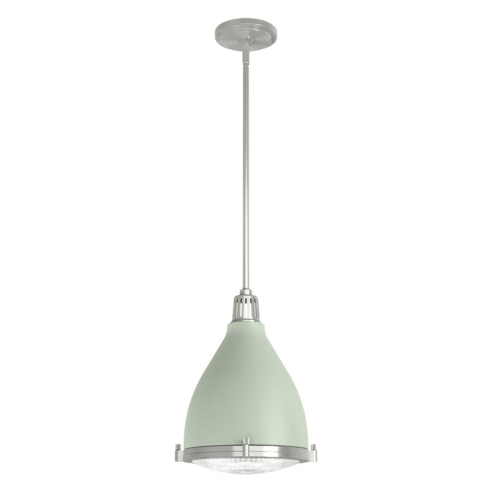 Hunter 19073 One Light Pendant, Soft Sage