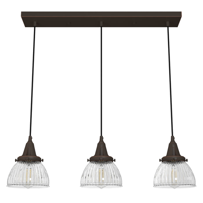 Hunter 19142 Three Light Linear Cluster, Onyx Bengal