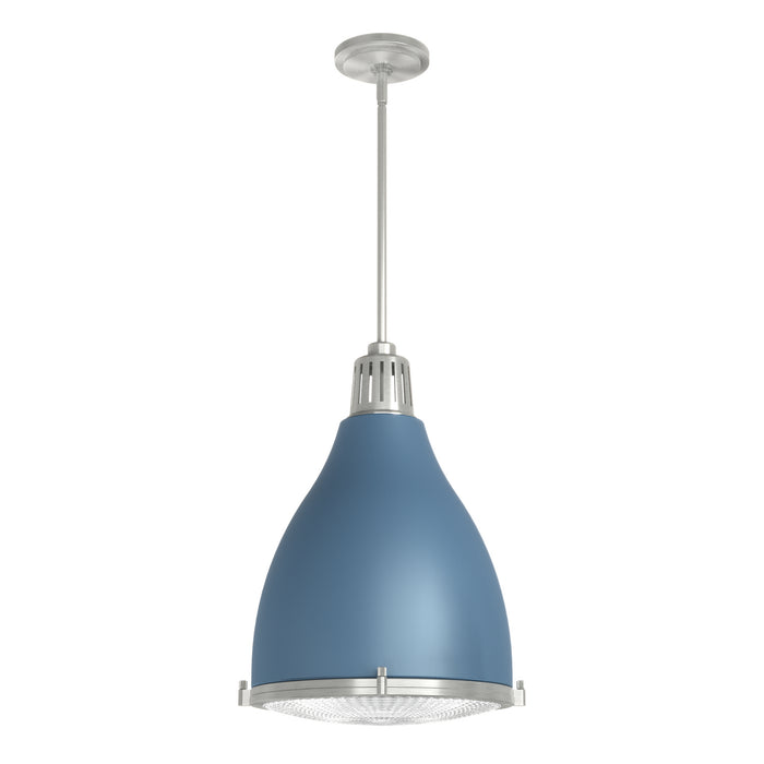 Hunter 19214 Three Light Pendant, Indigo Blue