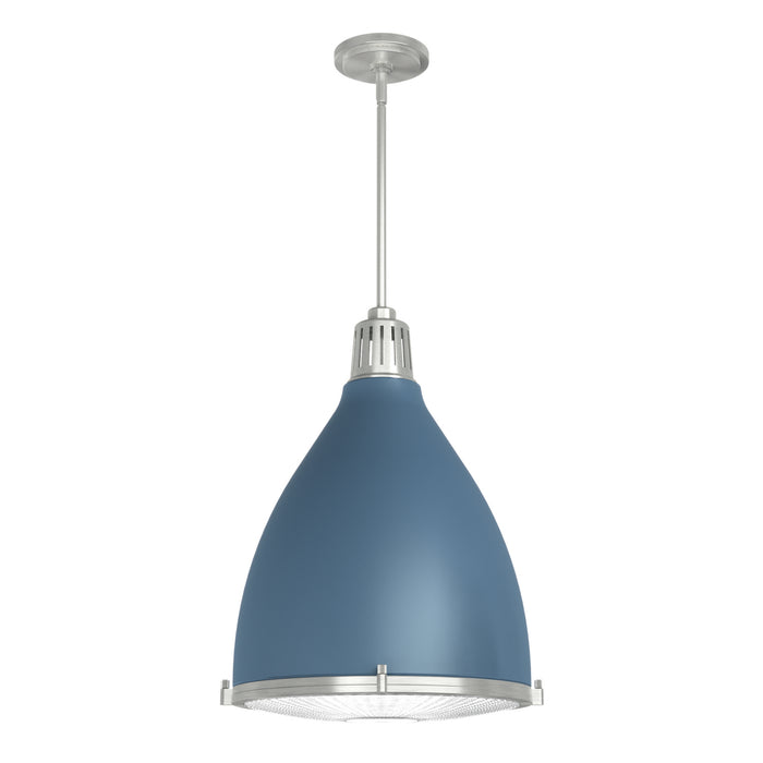 Hunter 19217 Three Light Pendant, Indigo Blue