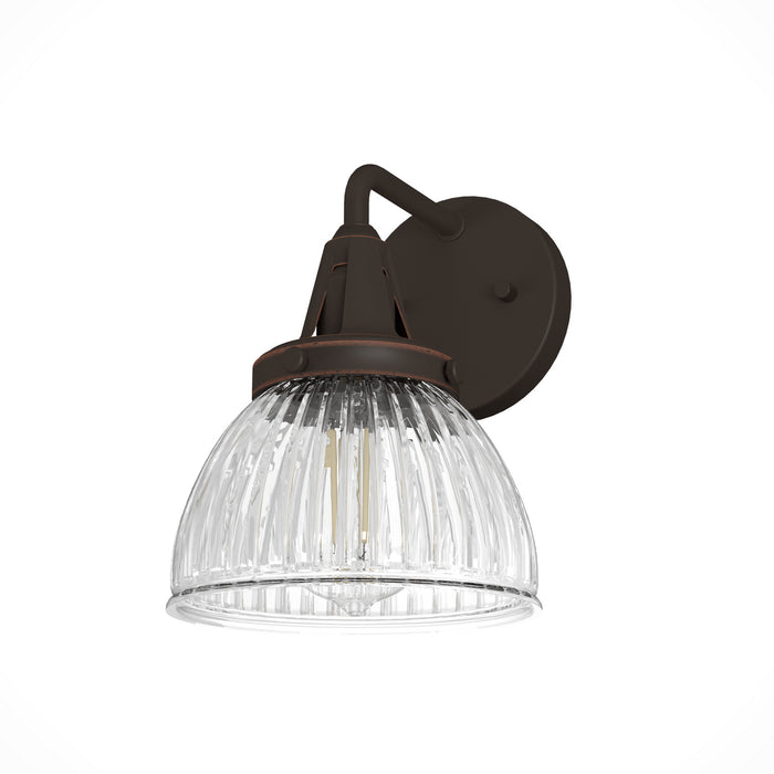 Hunter 19254 One Light Wall Sconce, Onyx Bengal