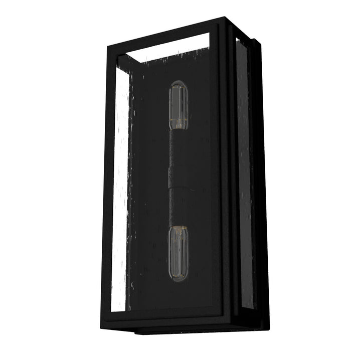 Hunter 19265 Two Light Wall Sconce, Natural Black Iron