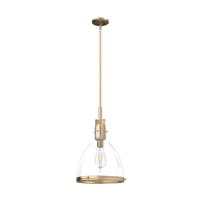 Hunter 19295 One Light Pendant, Alturas Gold