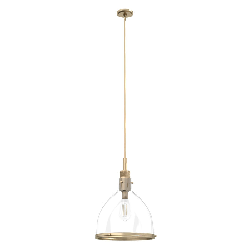 Hunter 19297 One Light Pendant, Alturas Gold