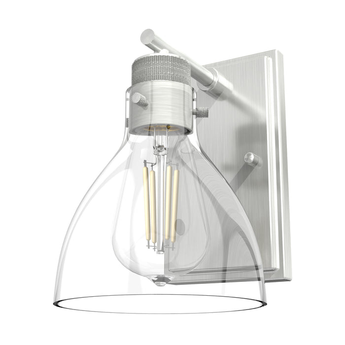 Hunter 19300 One Light Wall Sconce, Brushed Nickel