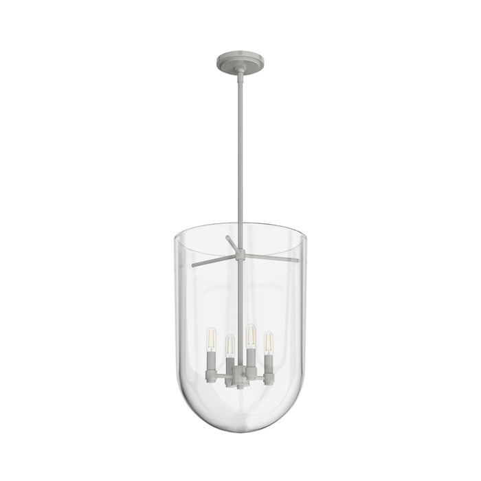 Hunter 19319 Four Light Pendant, Brushed Nickel