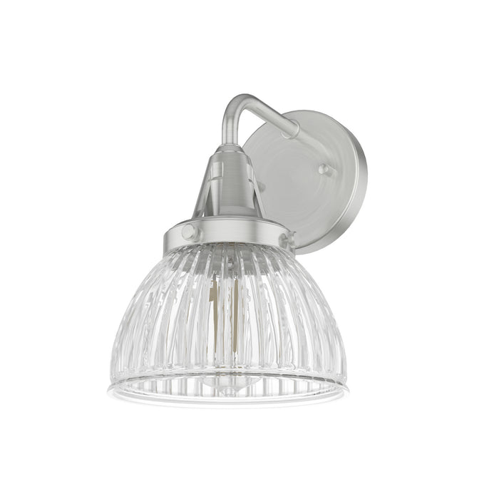 Hunter 19351 One Light Wall Sconce, Brushed Nickel