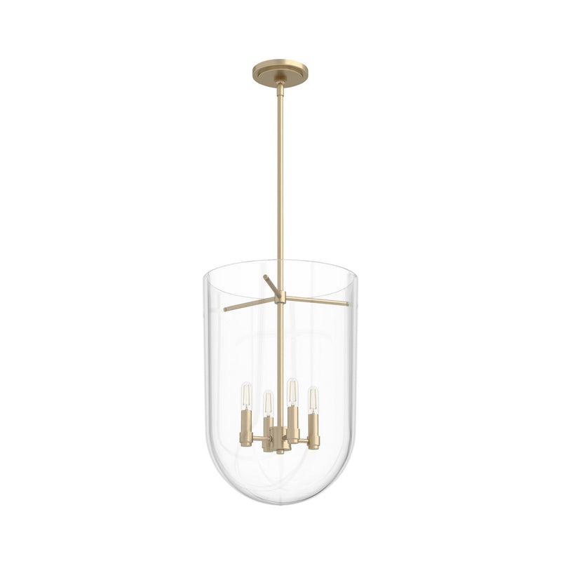Hunter 19386 Four Light Pendant, Alturas Gold