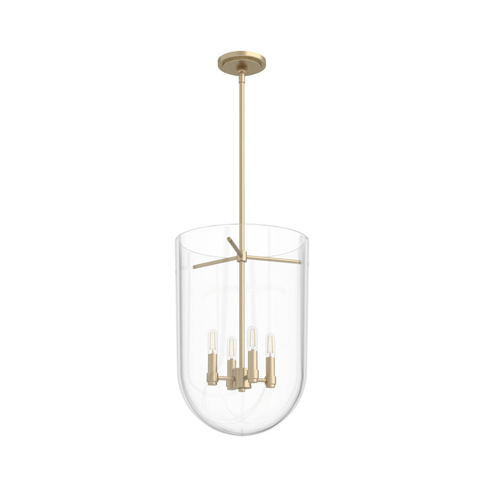 Hunter 19386 Four Light Pendant, Alturas Gold
