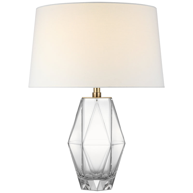 Visual Comfort Signature CHA 8439CG-L LED Table Lamp, Clear Glass