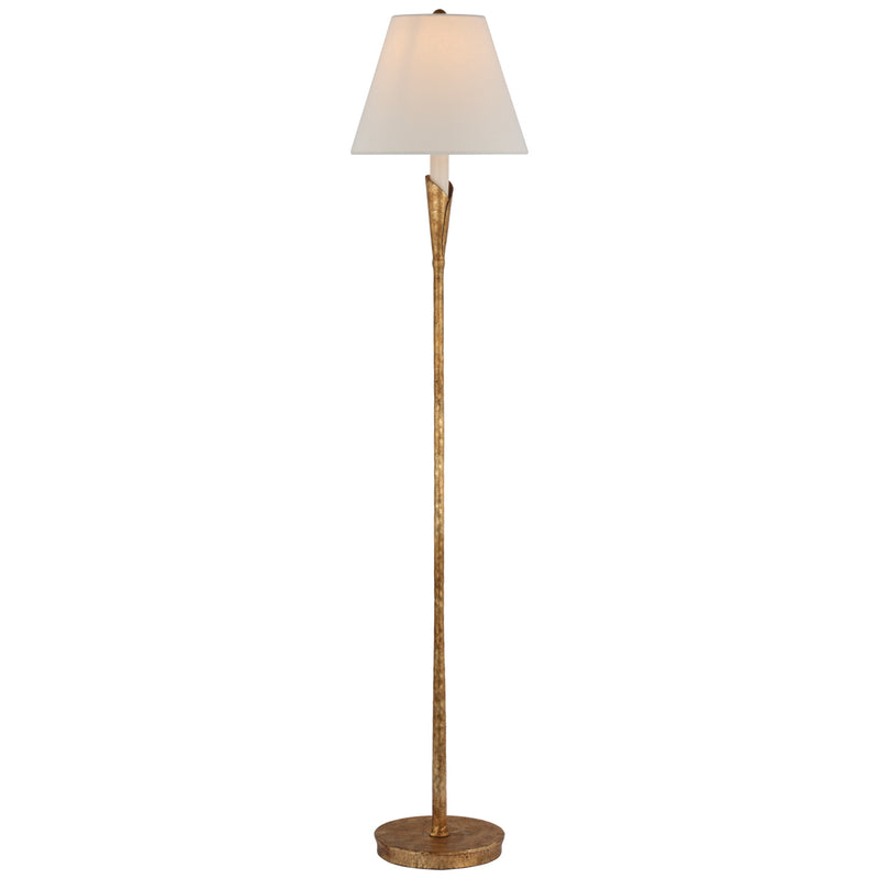 Visual Comfort Signature CHA 9501GI-L LED Floor Lamp, Gilded Iron
