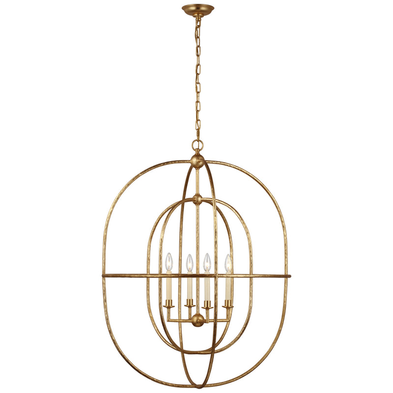 Visual Comfort Signature CHC 2225G LED Lantern, Gild