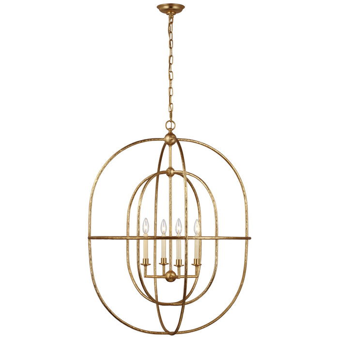 Visual Comfort Signature CHC 2225G LED Lantern, Gild
